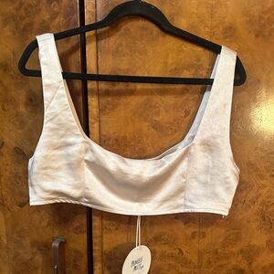 Princess Polly Champagne Top